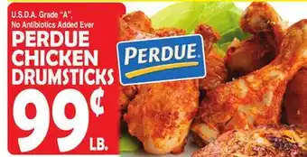 Bravo Supermarkets PERDUE CHICKEN DRUMSTICKS offer
