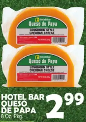 Bravo Supermarkets HOTEL BAR QUESO DE PAPA offer