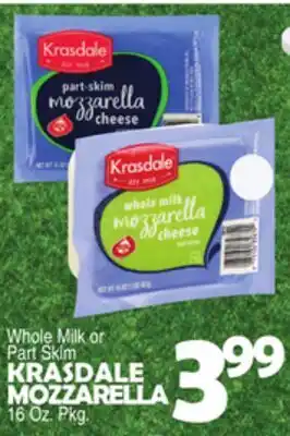 Bravo Supermarkets KRASDALE MOZZARELLA offer
