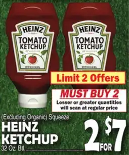 Bravo Supermarkets HEINZ KETCHUP offer