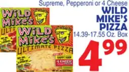 Bravo Supermarkets WILD MIKE'S PIZZA offer