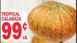 Bravo Supermarkets TROPICAL CALABAZA offer