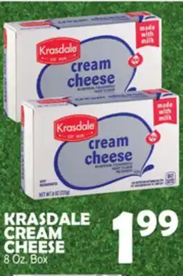 Bravo Supermarkets KRASDALE CREAM CHEESE offer