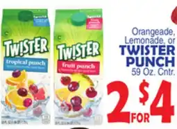 Bravo Supermarkets TWISTER PUNCH offer
