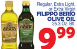 Bravo Supermarkets Regular, Extra Light, or Extra Virgin FILIPPO BERIO OLIVE OIL offer