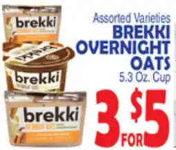 Bravo Supermarkets BREKKI OVERNIGHT OATS offer