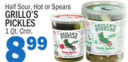 Bravo Supermarkets GRILLO'S PICKLES offer