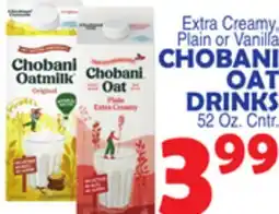 Bravo Supermarkets CHOBANI OAT DRINKS offer