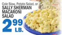 Bravo Supermarkets SALLY SHERMAN MACARONI SALAD offer