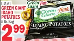 Bravo Supermarkets GREEN GIANT IDAHO POTATOES offer