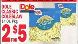 Bravo Supermarkets DOLE CLASSIC COLESLAW offer