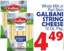 Bravo Supermarkets GALBANI STRING CHEESE offer