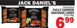Bravo Supermarkets JACK DANIEL'S FULLY COOKED SAUSAGE LINKS offer