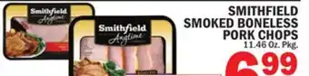 Bravo Supermarkets SMITHFIELD SMOKED BONELESS PORK CHOPS offer