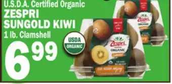 Bravo Supermarkets ZESPRI SUNGOLD KIWI offer