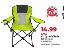 Runnings XL Quad Chair offer