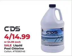 Runnings CDS Liquid Pool Chlorine offer
