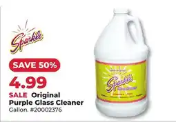 Runnings Sparkle Original Purple Glass Cleaner offer