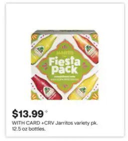 CVS Jarritos variety pk. 12.5 oz bottles offer