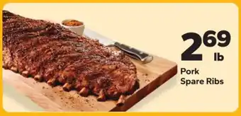 Save a Lot Pork Spare Ribs offer