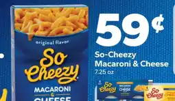 Save a Lot So-Cheezy Macaroni & Cheese offer