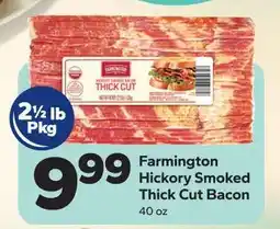 Save a Lot Farmington Hickory Smoked Thick Cut Bacon offer