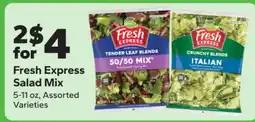 Save a Lot Fresh Express Salad Mix offer