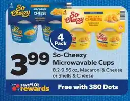 Save a Lot So-Cheezy Microwavable Cups offer