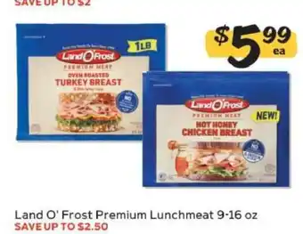 Winn Dixie Land O'Frost Premium Lunchmeat offer