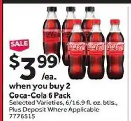Stop&Shop Coca-Cola 6 Pack offer