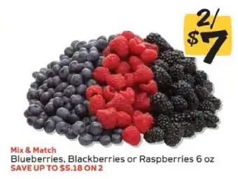Winn Dixie Blueberries, Blackberries or Raspberries offer