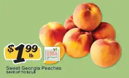 Winn Dixie Sweet Georgia Peaches offer