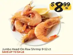 Winn Dixie Jumbo Head-On Raw Shrimp offer