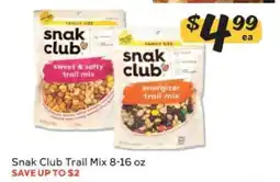 Winn Dixie Snak Club Trail Mix offer