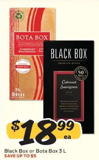 Winn Dixie Black Box or Bota Box offer