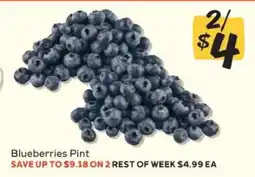 Winn Dixie BLUEBERRIES Pint offer