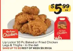 Winn Dixie Lip Lickin' Chicken offer