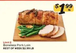 Winn Dixie Boneless Pork Loin offer