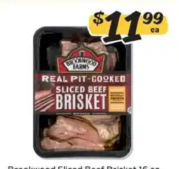 Winn Dixie Brookwood Sliced Beef Brisket offer