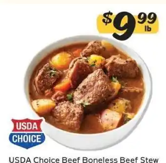 Winn Dixie USDA Choice Beef Boneless Beef Stew offer