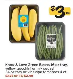 Winn Dixie Know & Love Green Beans offer