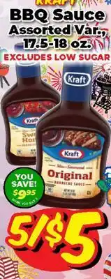 Western Beef KRAFT BBQ Sauce offer