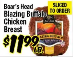 Western Beef Boar's Head Blazing Buffalo Chicken Breast offer