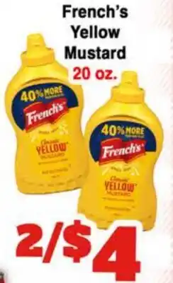 Western Beef French's Yellow Mustard offer