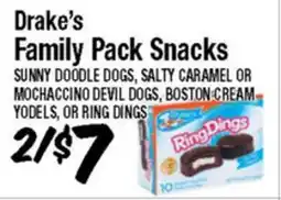 Western Beef Drake's Family Pack Snacks offer