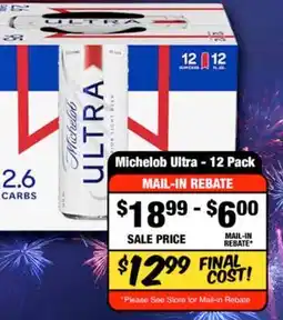 Western Beef Michelob Ultra offer