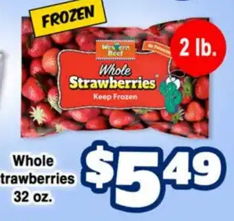 Western Beef Whole Strawberries offer