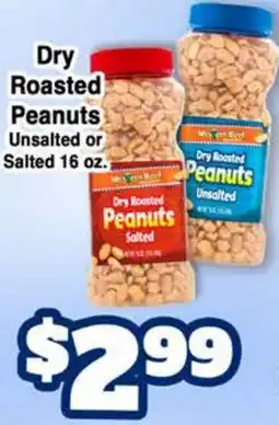 Western Beef Dry Roasted Peanuts offer