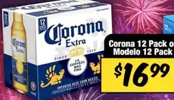 Western Beef Corona 12 Pack or Modelo offer