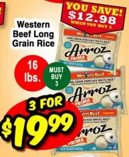 Western Beef Western Beef Long Grain Rice offer